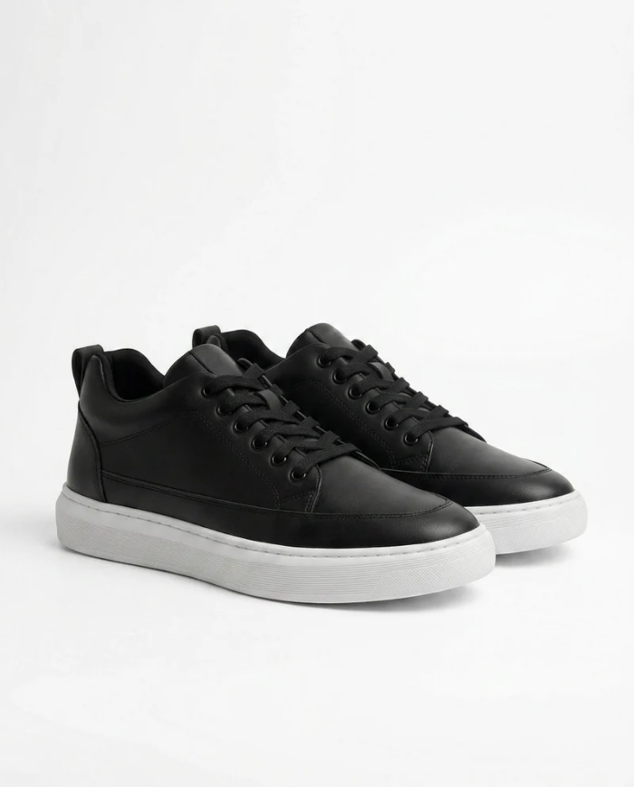 Heightn Pinnacle Casual Elevator Sneaker - top-down view - clean design