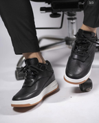 Heightn Apex Casual Elevator Sneaker - top-down view - clean design