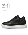 Heightn Haven Casual Elevator Sneaker - front view - height increasing shoes
