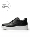 Heightn Crest Casual Elevator Sneaker - front view - height increasing shoes