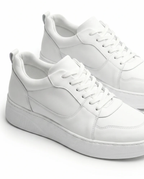 Heightn Vantage Casual Elevator Sneaker - side profile view - hidden heel