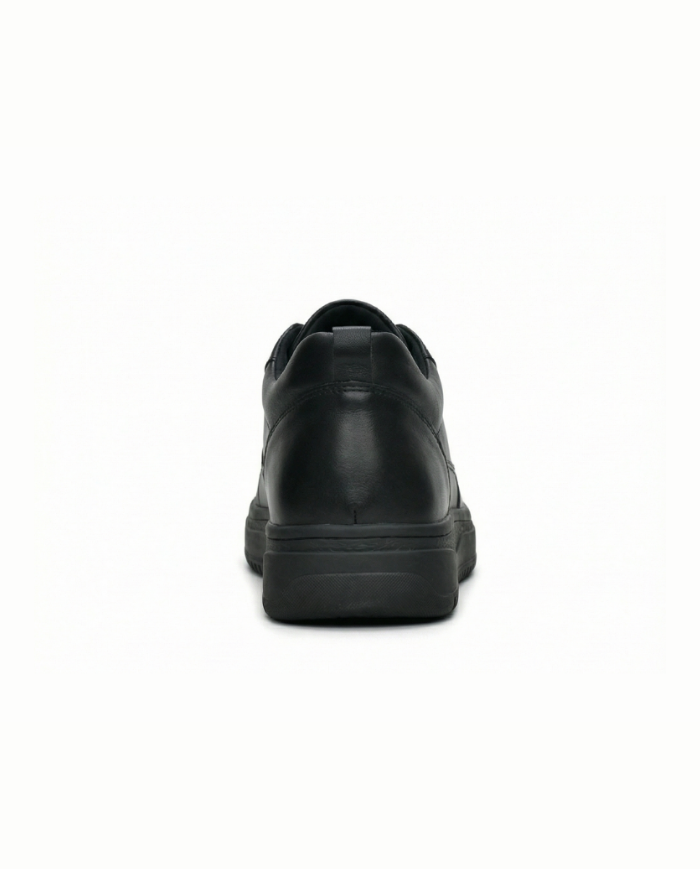Heightn Obsidian Casual Elevator Sneaker - side profile view - premium design