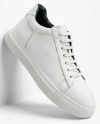 Heightn Onyx Casual Elevator Sneaker - three-quarter angle view - hidden heel