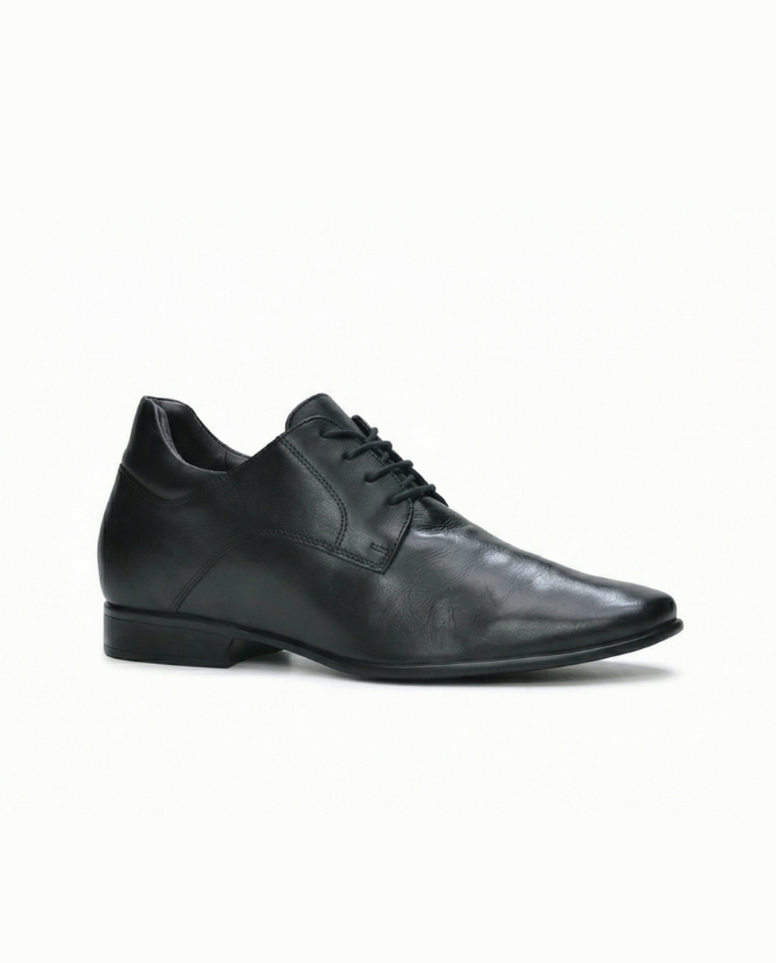 Heightn Attire Elevator Dress Shoe - three-quarter angle view - hidden heel