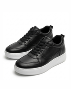 Heightn Crest Casual Elevator Sneaker - three-quarter angle view - hidden heel