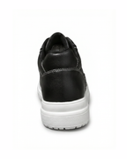 Heightn Haven Casual Elevator Sneaker - rear heel view - premium construction