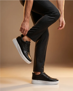 Heightn Crest Casual Elevator Sneaker - sole view - premium grip outsole