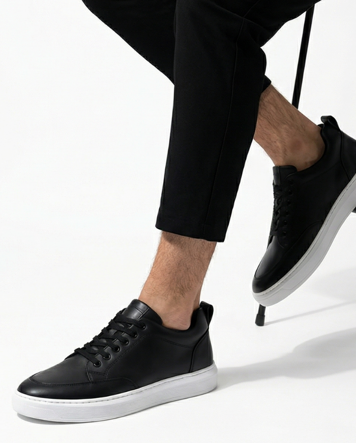 Heightn Pinnacle Casual Elevator Sneaker - sole view - premium outsole