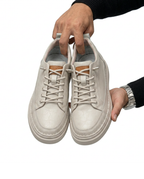 Heightn Dune Casual Elevator Sneaker - detail close-up - quality materials