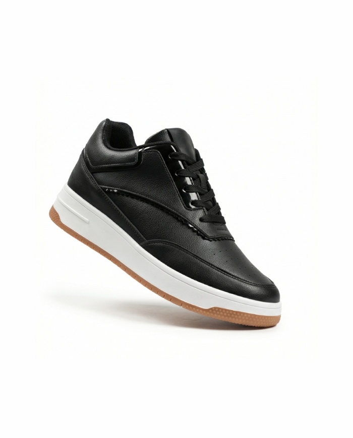 Heightn Apex Casual Elevator Sneaker - alternate angle - clean silhouette