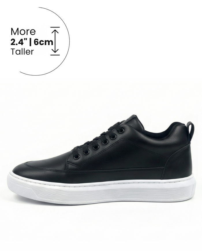 Heightn Pinnacle Casual Elevator Sneaker - main product view - height increasing shoes